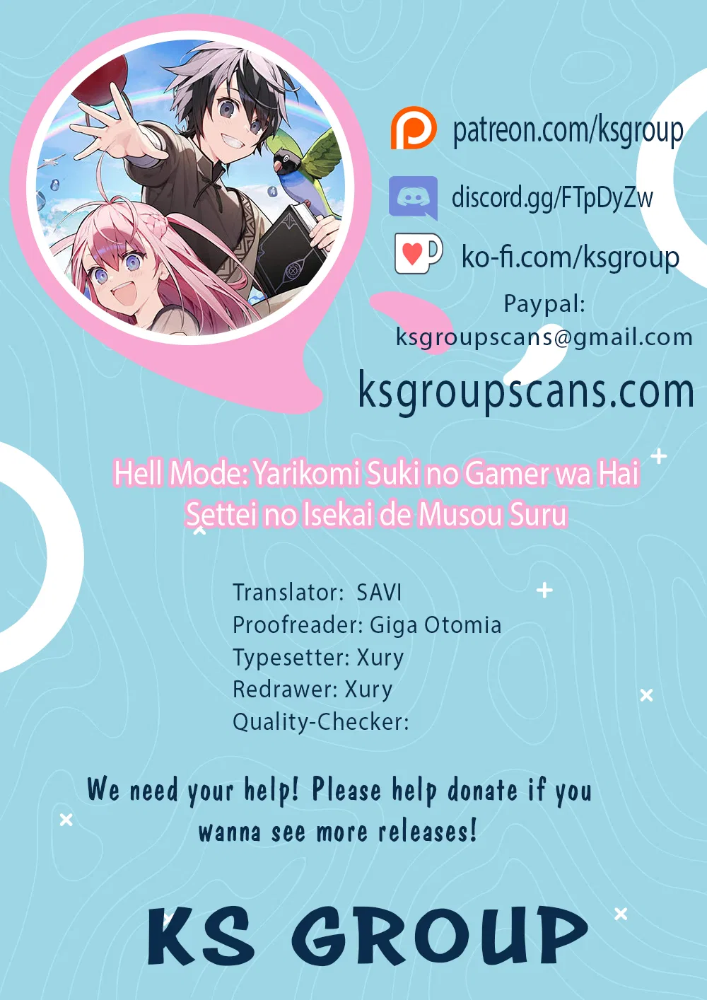 Anime – HELL MODE: The Hardcore Gamer Dominates in Another World with Garbage Balancing Season 2 Chapter 103.2 – Page 1