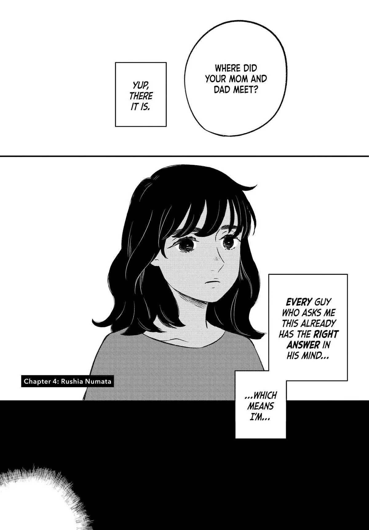 Hanbun Kyoudai Chapter 4 – Page 1