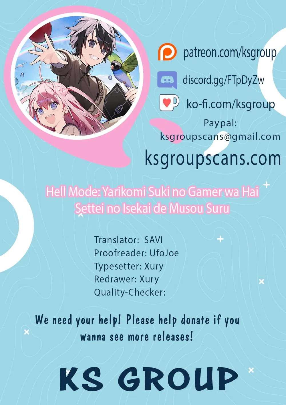 Anime – HELL MODE: The Hardcore Gamer Dominates in Another World with Garbage Balancing Season 2 Chapter 75.2 – Page 1