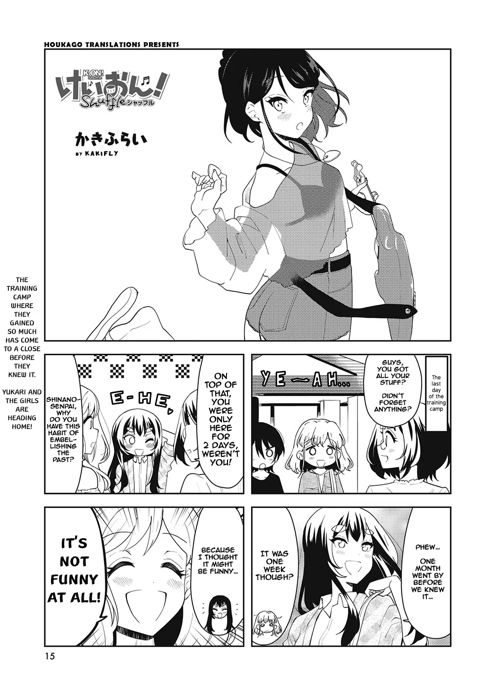 K-ON! Shuffle Chapter 38 – Page 1