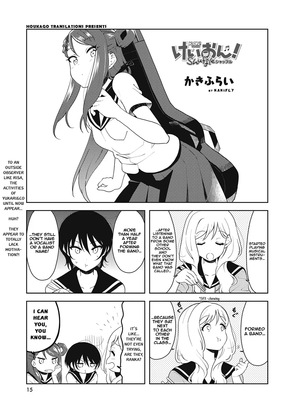 K-ON! Shuffle Chapter 30 – Page 1