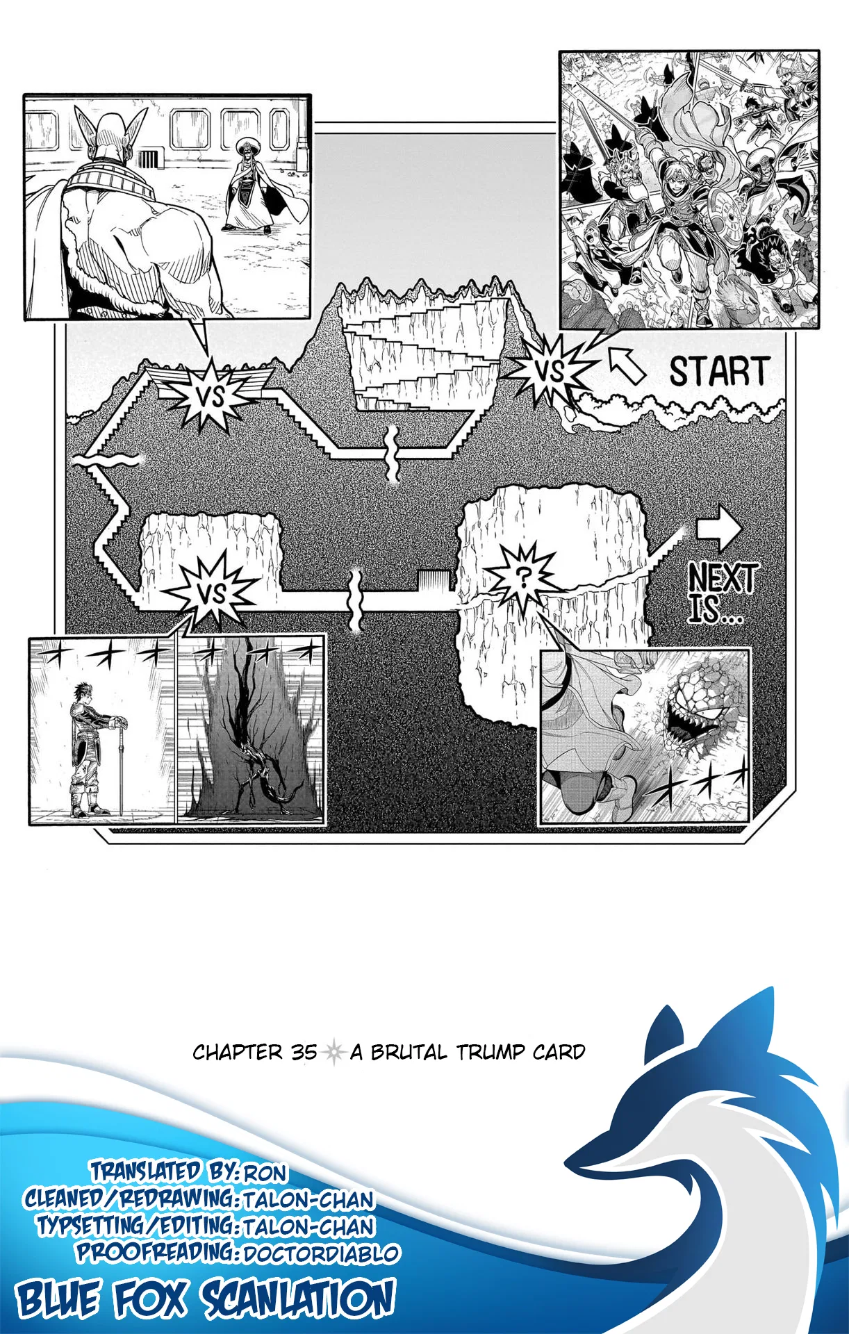 Dragon Quest: The Great Adventure of Dai - Avan the Brave and the Demon King of Hellfire Chapter 35 – Page 1