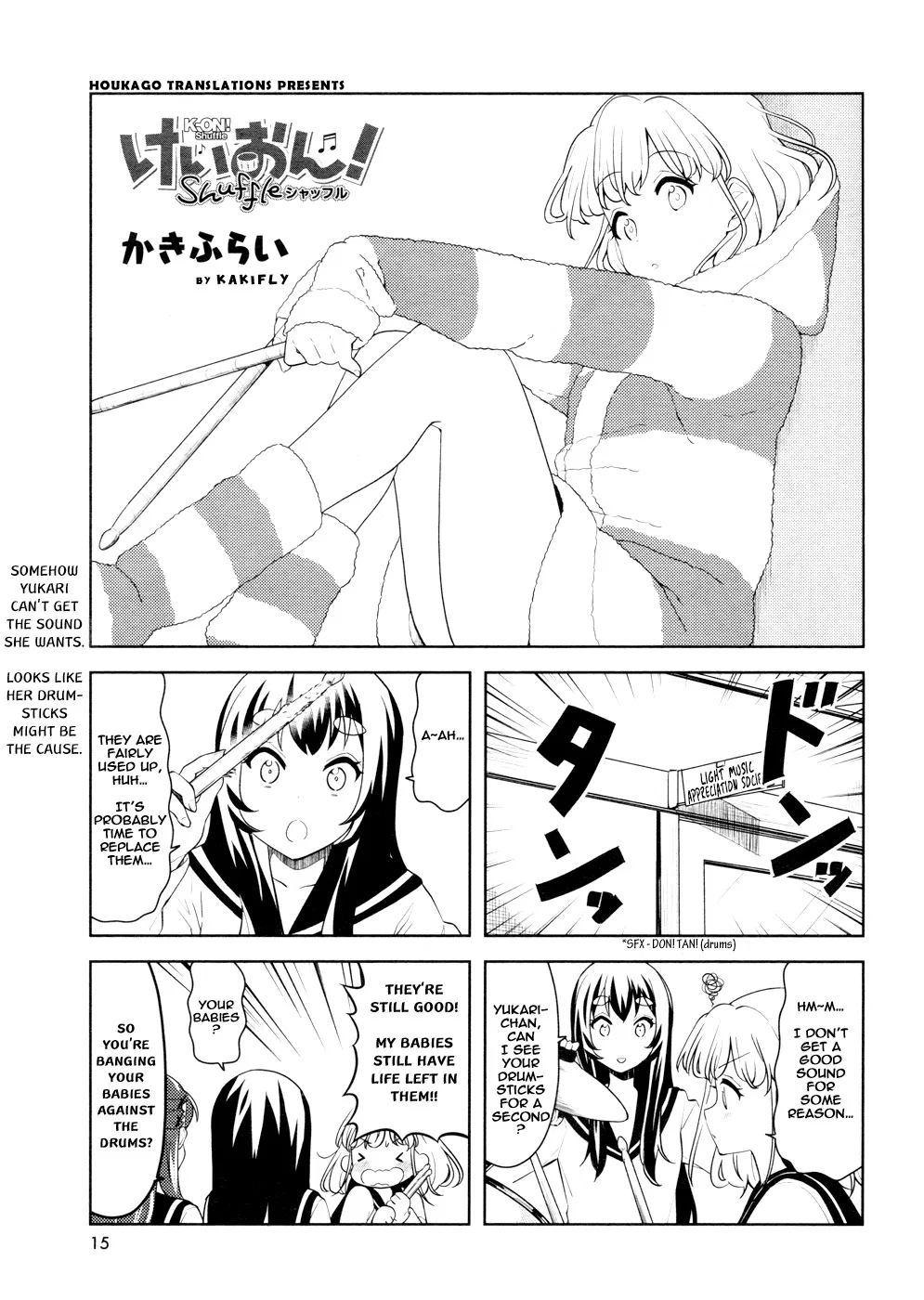 K-ON! Shuffle Chapter 19 – Page 1