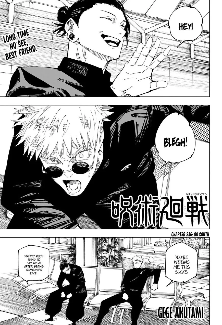 Jujutsu Kaisen Manga Chapter 236 – Page 1