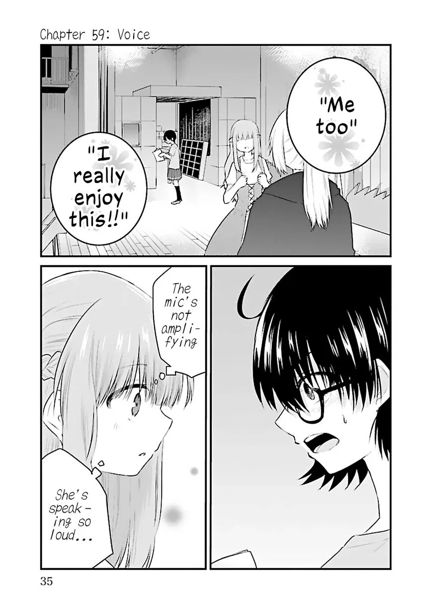 Koe ga dasenai Shoujo wa "Kanojo ga Yasashisugiru" to Omotte iru manga Chapter 59 – Page 1