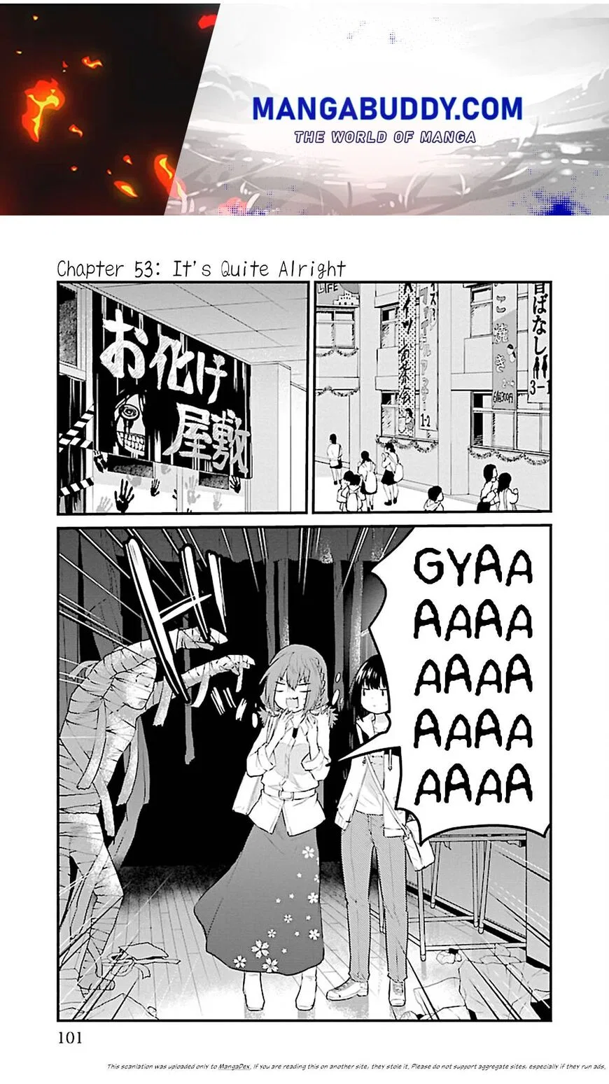 Koe ga dasenai Shoujo wa "Kanojo ga Yasashisugiru" to Omotte iru manga Chapter 53 – Page 1