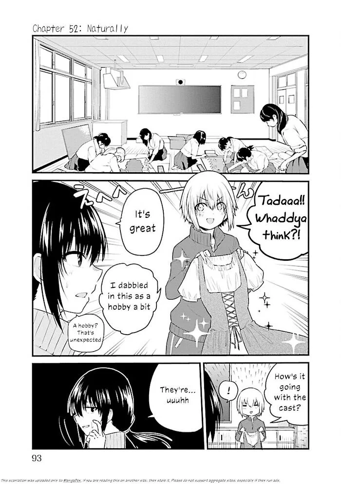 Koe ga dasenai Shoujo wa "Kanojo ga Yasashisugiru" to Omotte iru manga Chapter 52 – Page 1