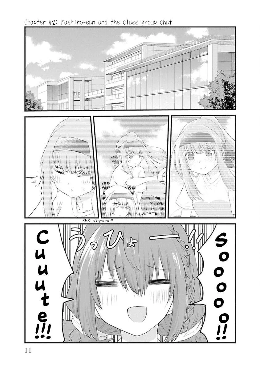 Koe ga dasenai Shoujo wa "Kanojo ga Yasashisugiru" to Omotte iru manga Chapter 42 – Page 1