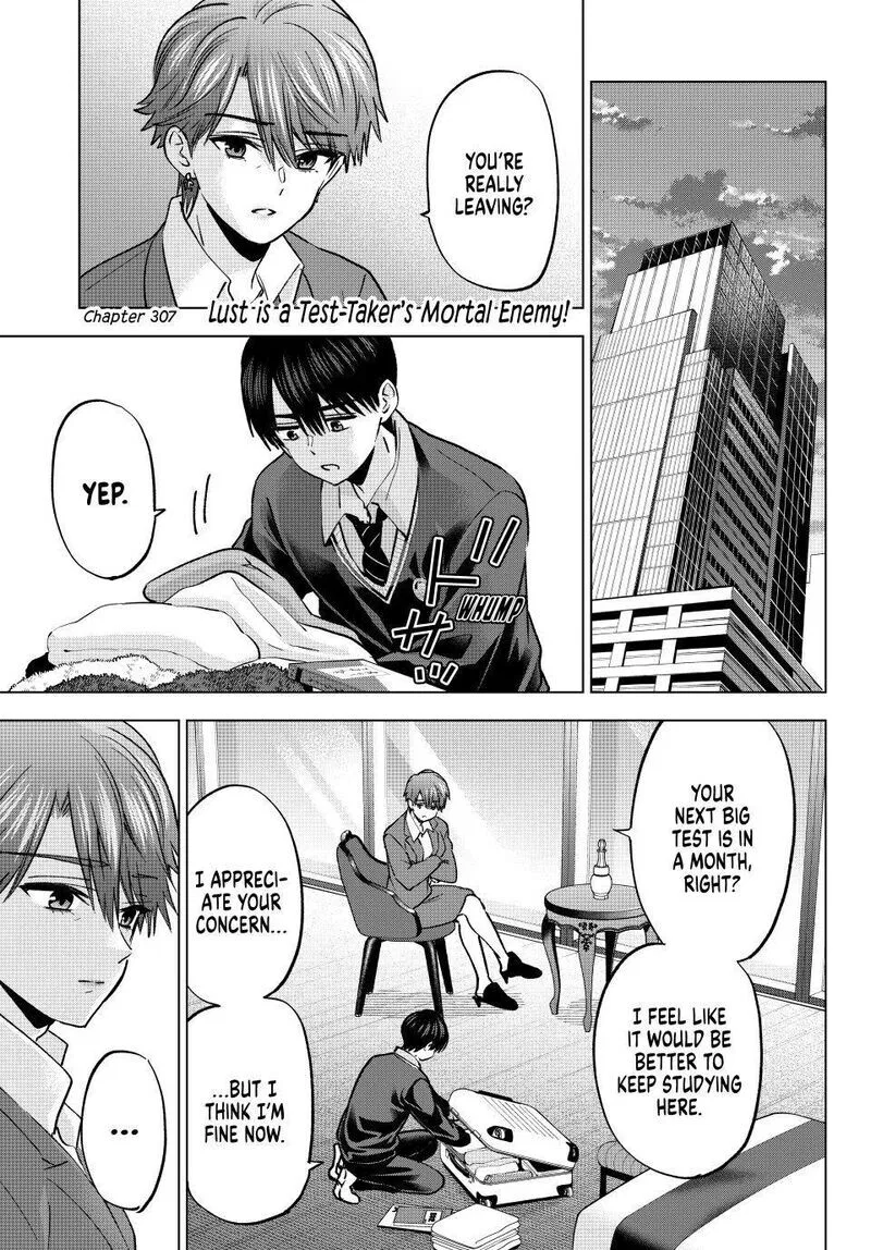 Kakkou no Iinazuke manga Chapter 307 – Page 1