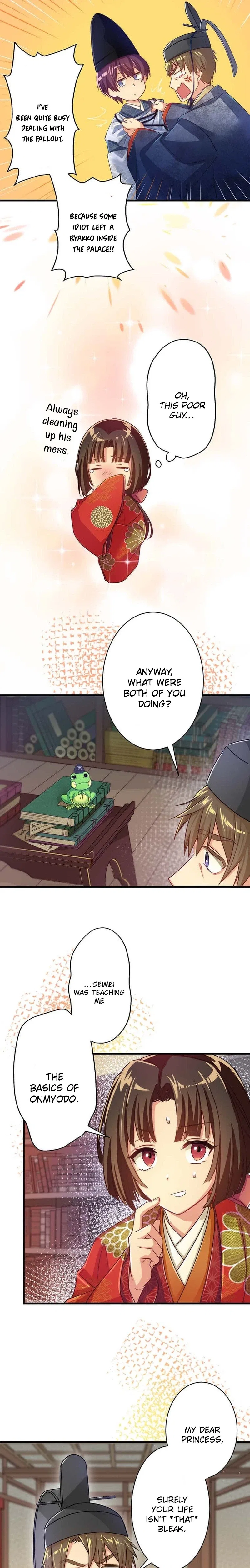 The Heian-Era Villainess Becomes Abe no Seimei’s Disciple to Survive Chapter 8 – Page 17