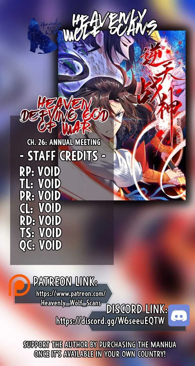 Heaven Defying God of War manga Chapter 26 – Page 1