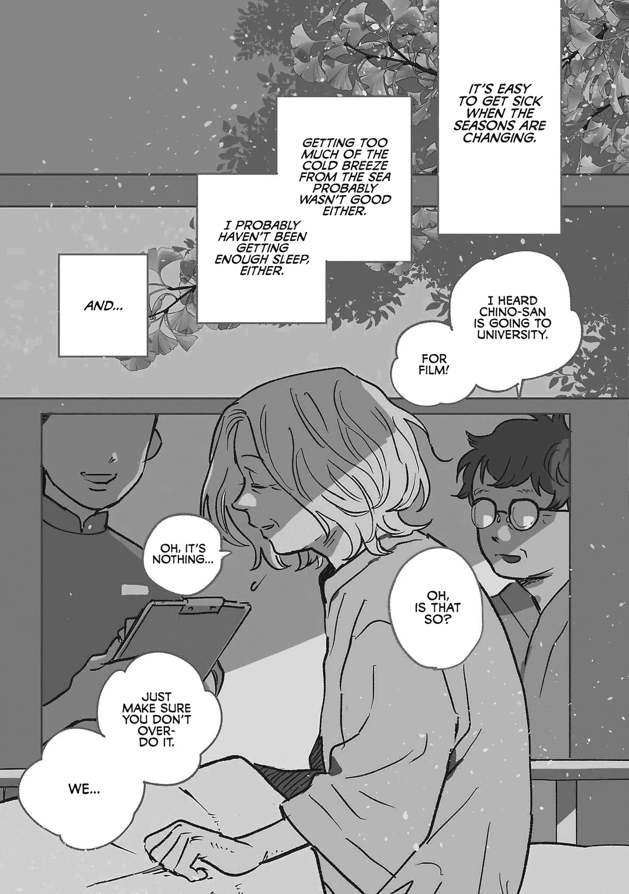 Umi ga Hashiru End Roll Chapter 21 – Page 1