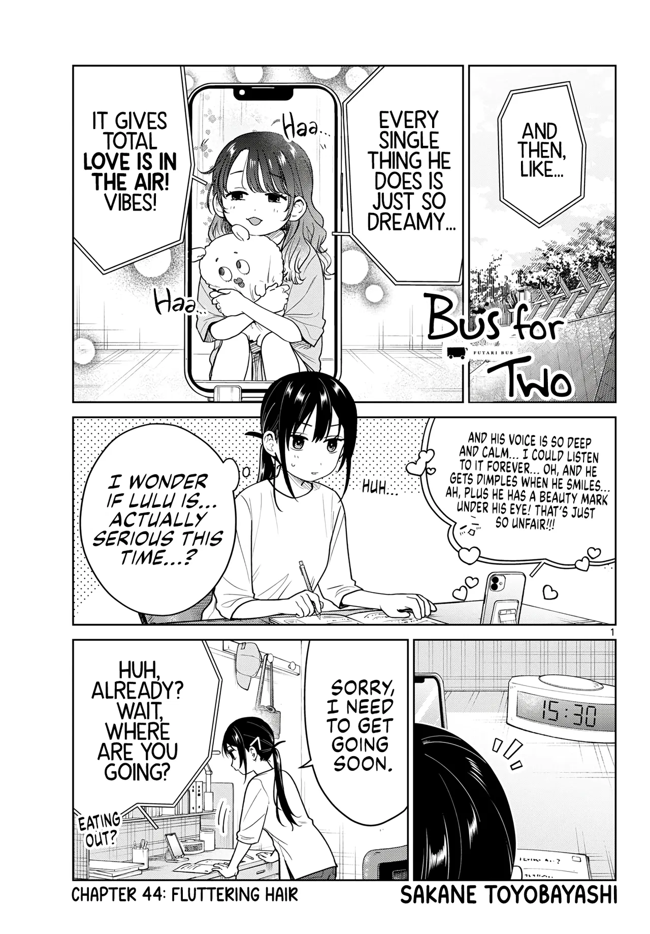 Futari Bus Chapter 44 – Page 1