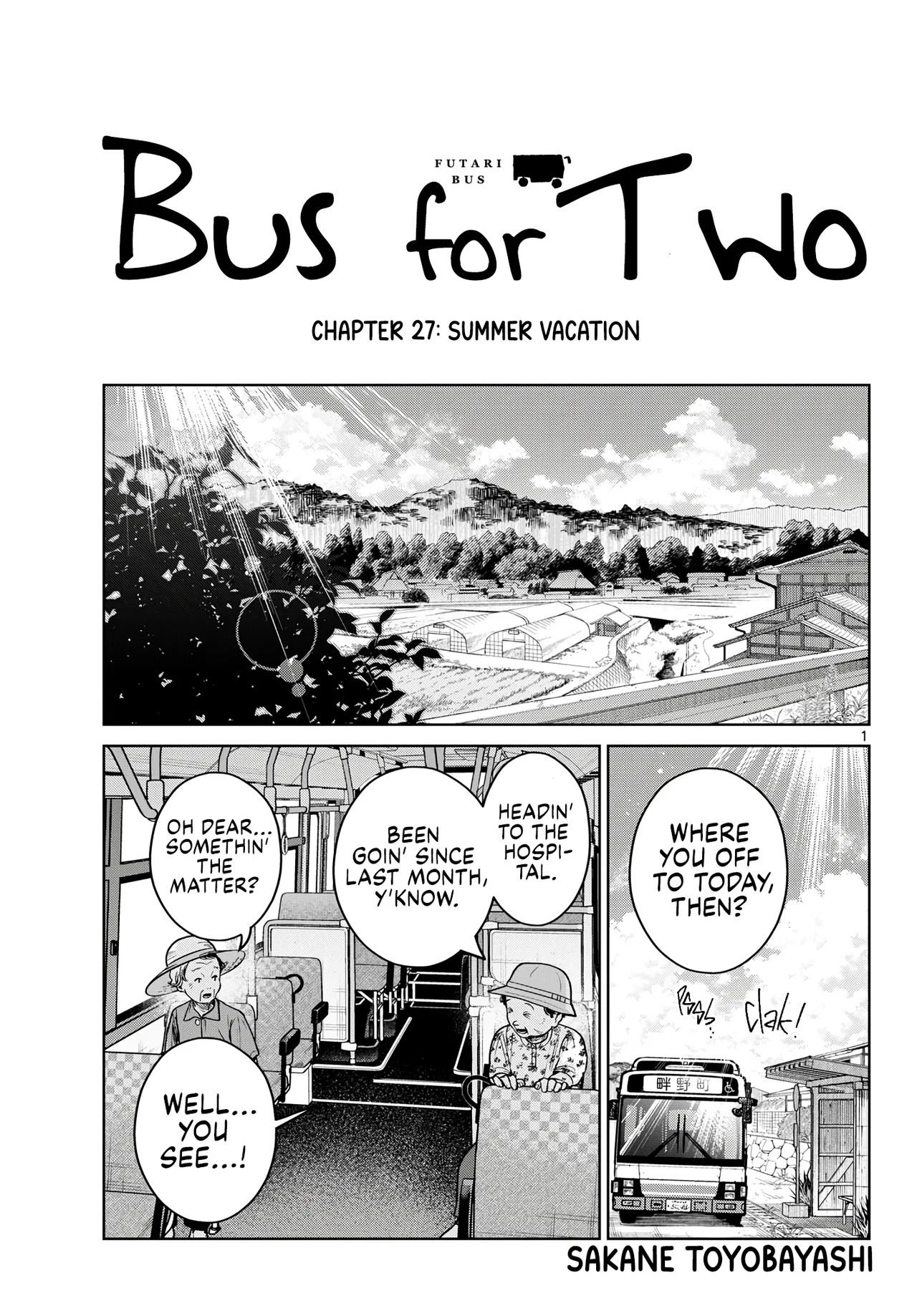 Futari Bus Chapter 27 – Page 1