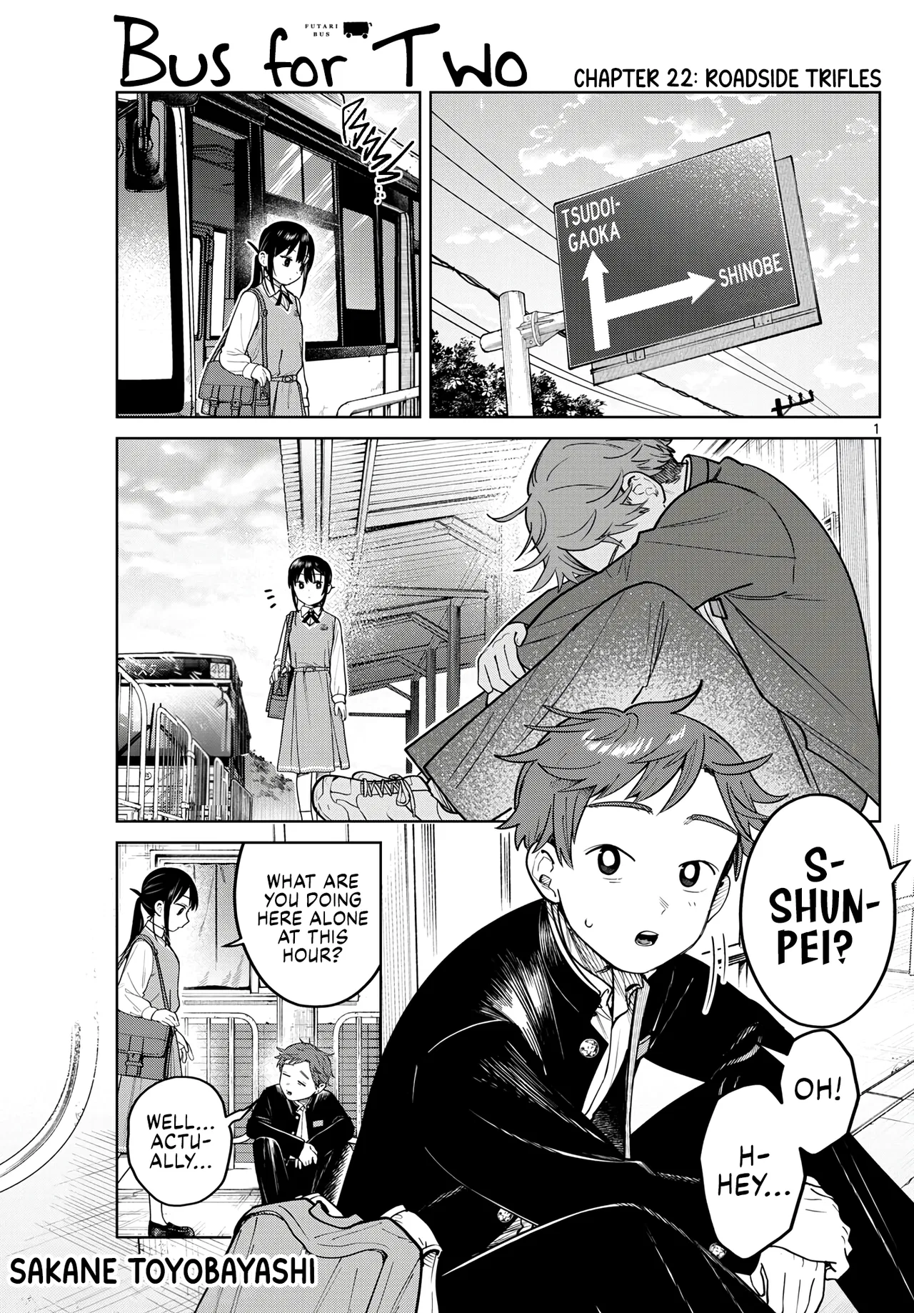 Futari Bus Chapter 22 – Page 1