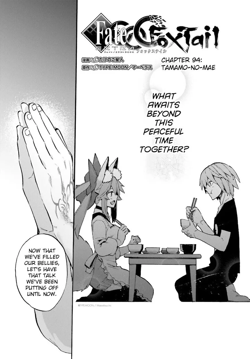Fate/Extra - CCC Fox Tail manga Chapter 94 – Page 1