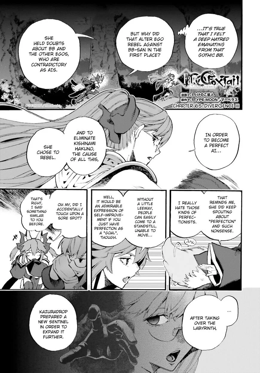 Fate/Extra - CCC Fox Tail manga Chapter 65 – Page 1