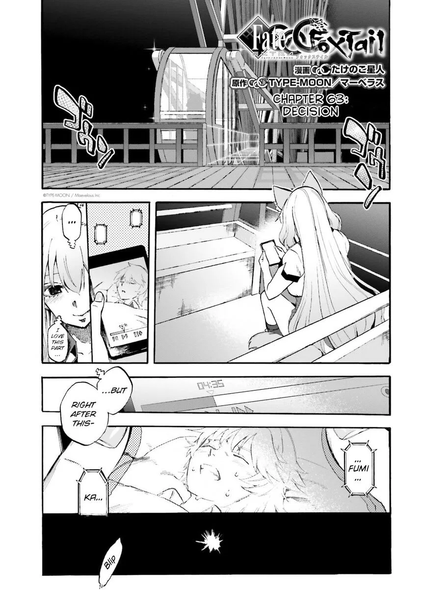 Fate/Extra - CCC Fox Tail manga Chapter 63 – Page 1