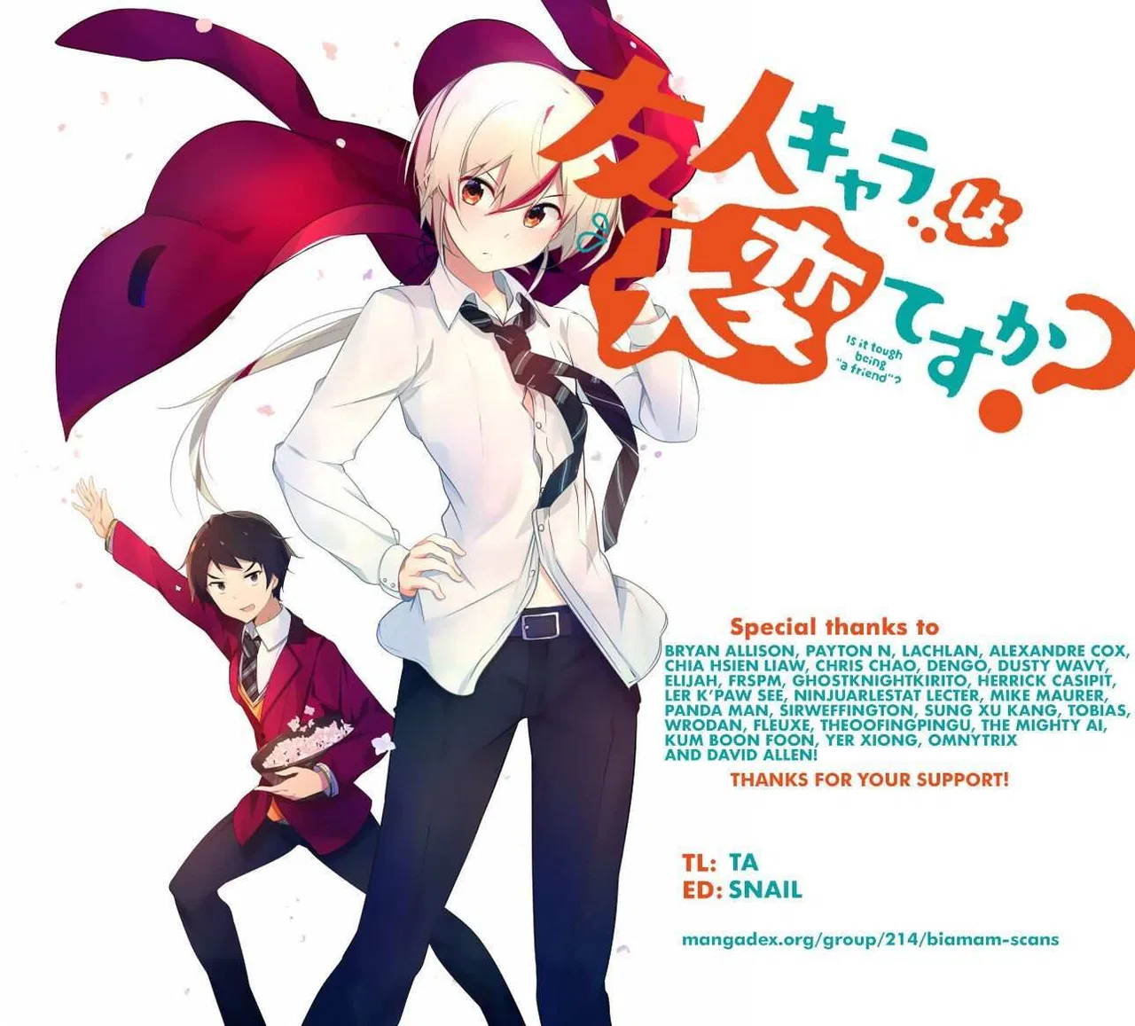 Yuujin Chara wa Taihen desu ka? manga Chapter 21 – Page 1