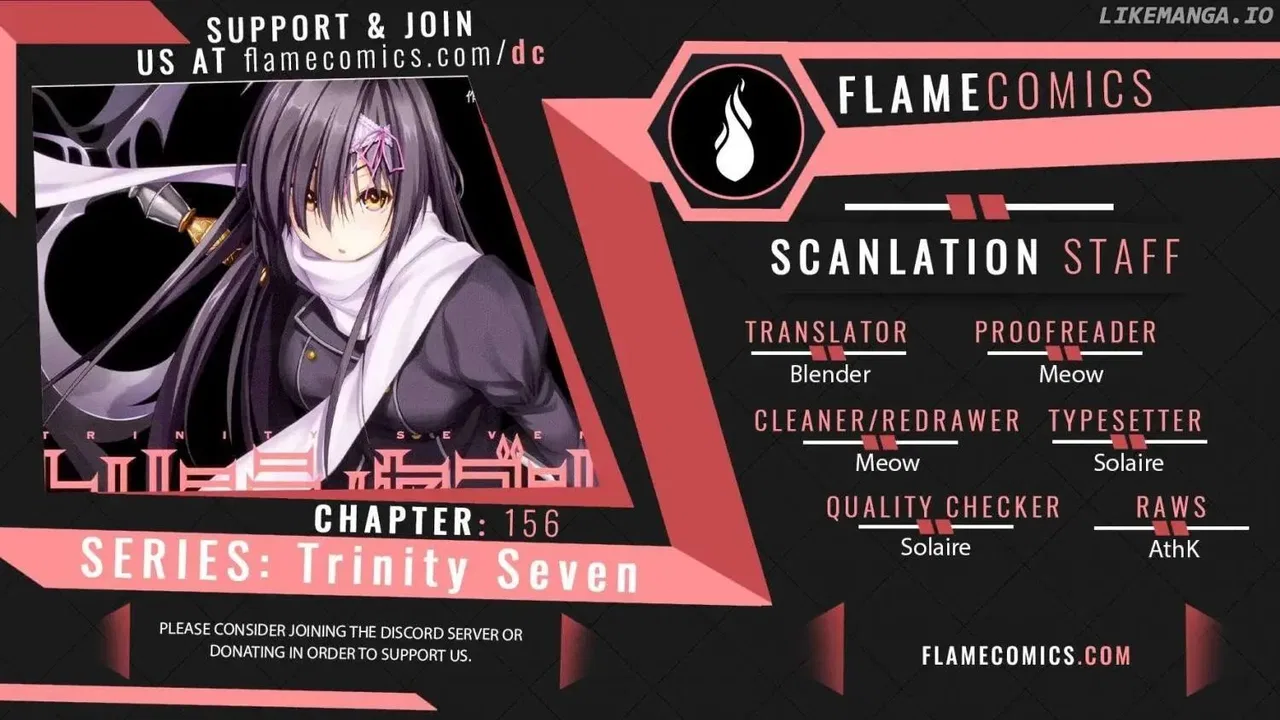 Trinity Seven manga Chapter 156 – Page 1