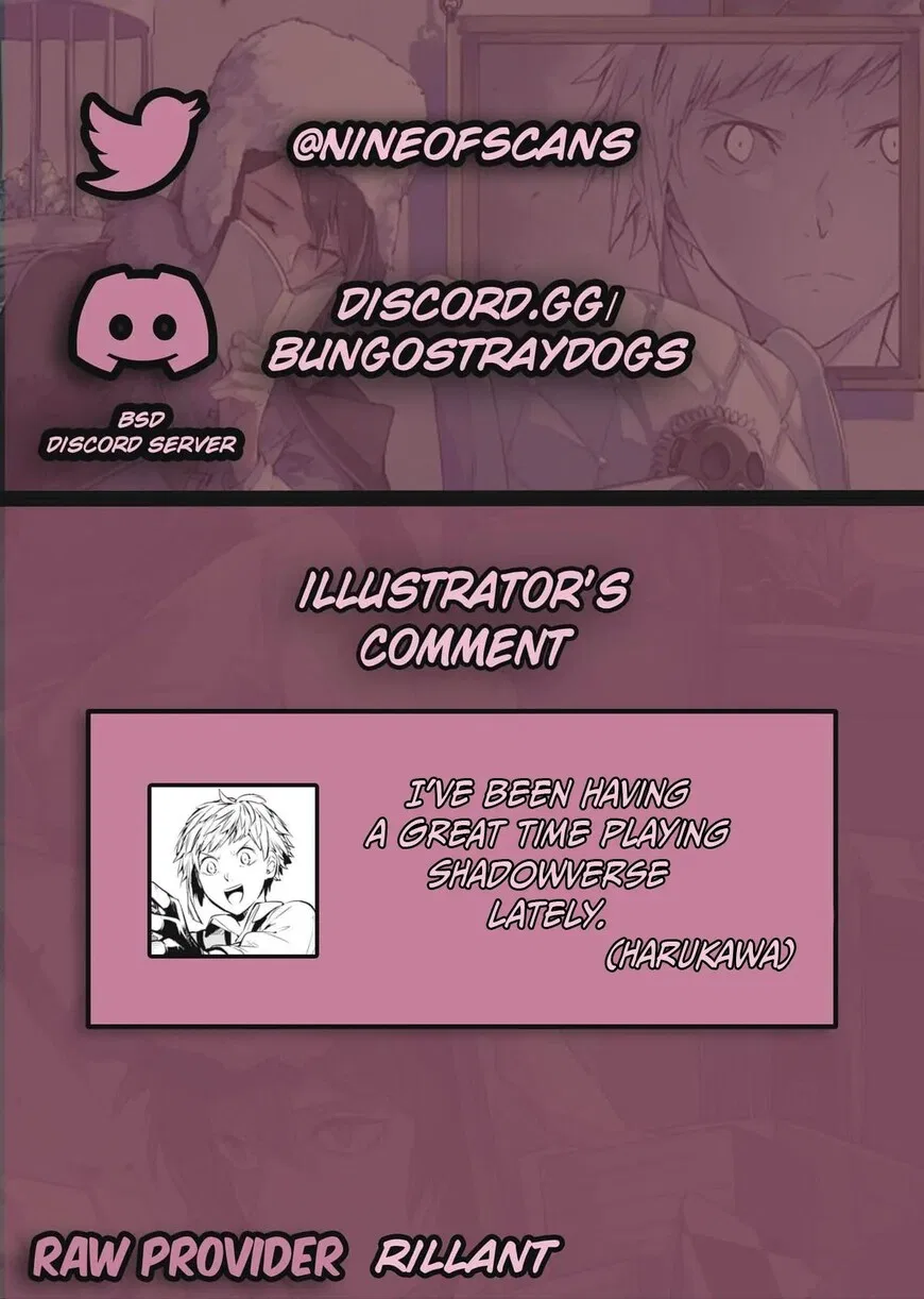 Bungou Stray Dogs manga Chapter 125 – Page 1