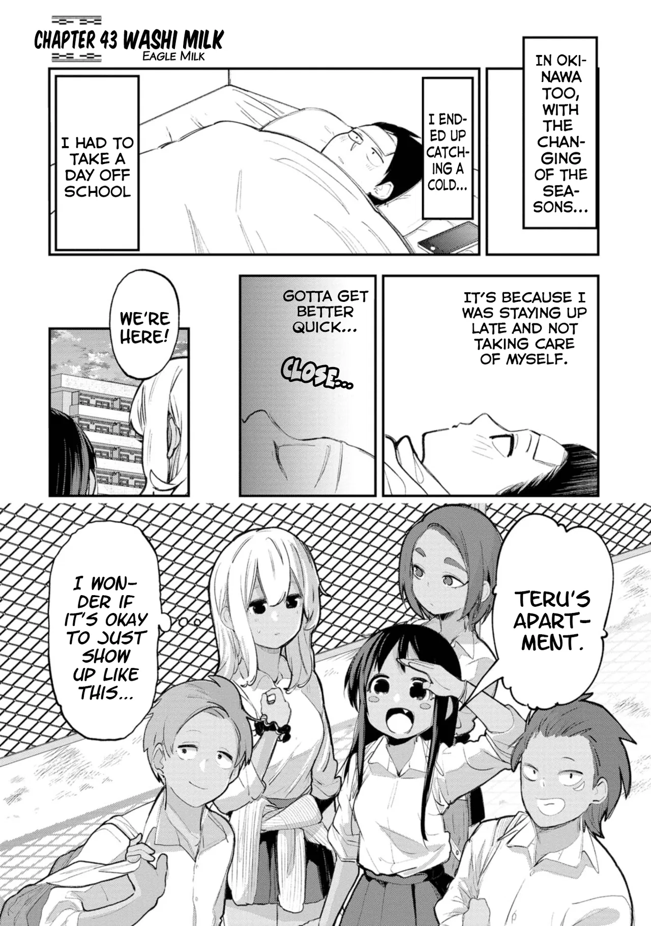 Okinawa de Suki ni Natta ko ga Hougen Sugite Tsura Sugiru manga Chapter 43 – Page 1