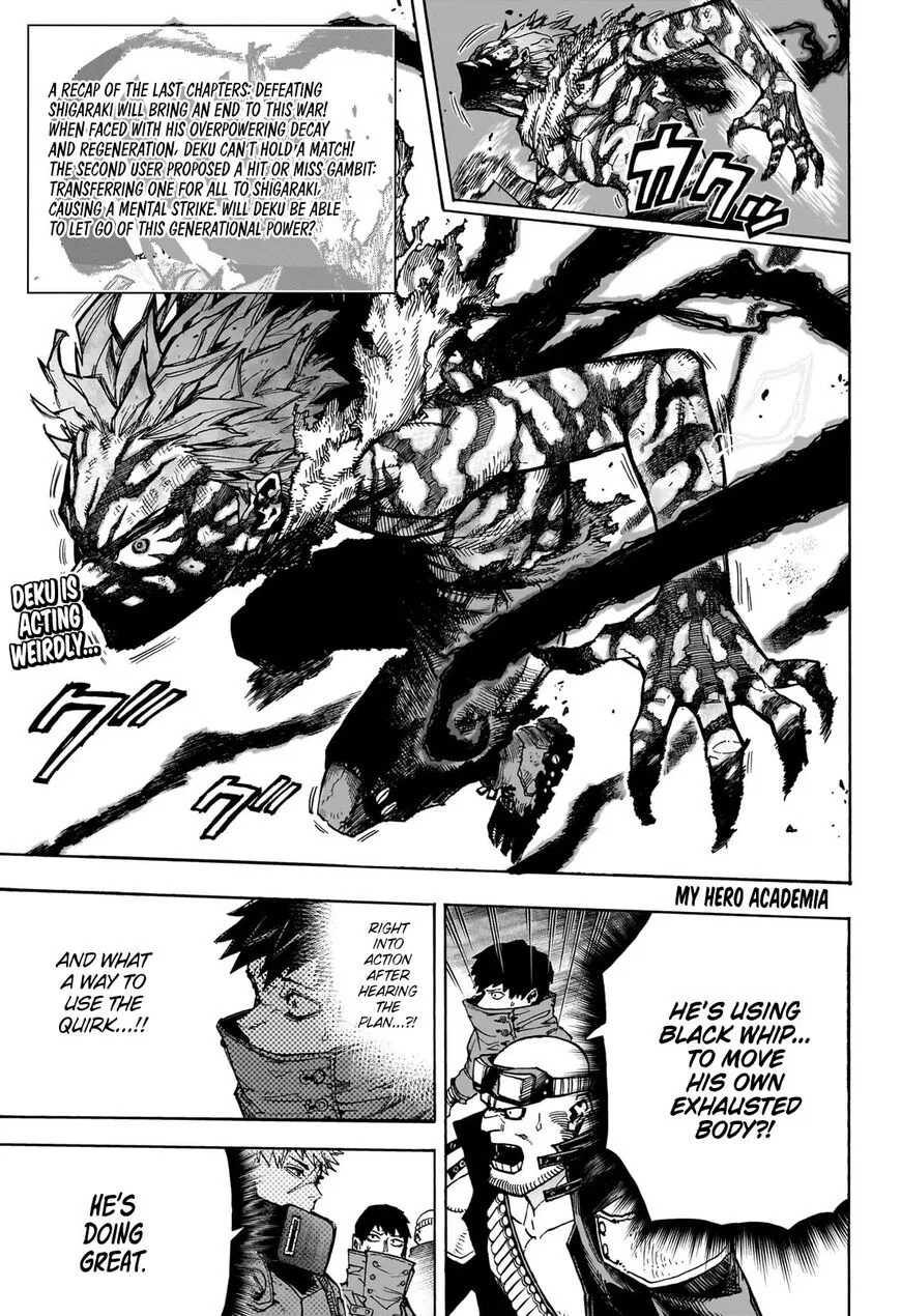 Boku no Hero Academia Manga Chapter 414 – Page 1