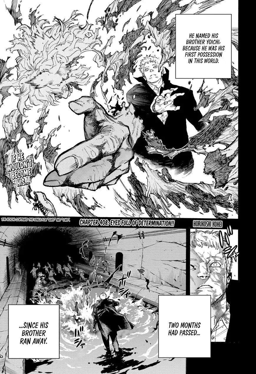 Boku no Hero Academia Manga Chapter 408 – Page 1