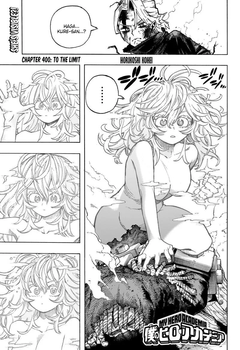 Boku no Hero Academia Manga Chapter 400 – Page 1
