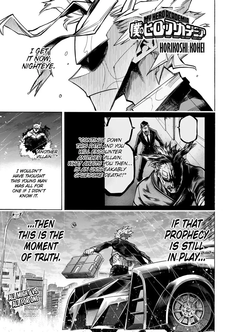 Boku no Hero Academia Manga Chapter 396 – Page 1