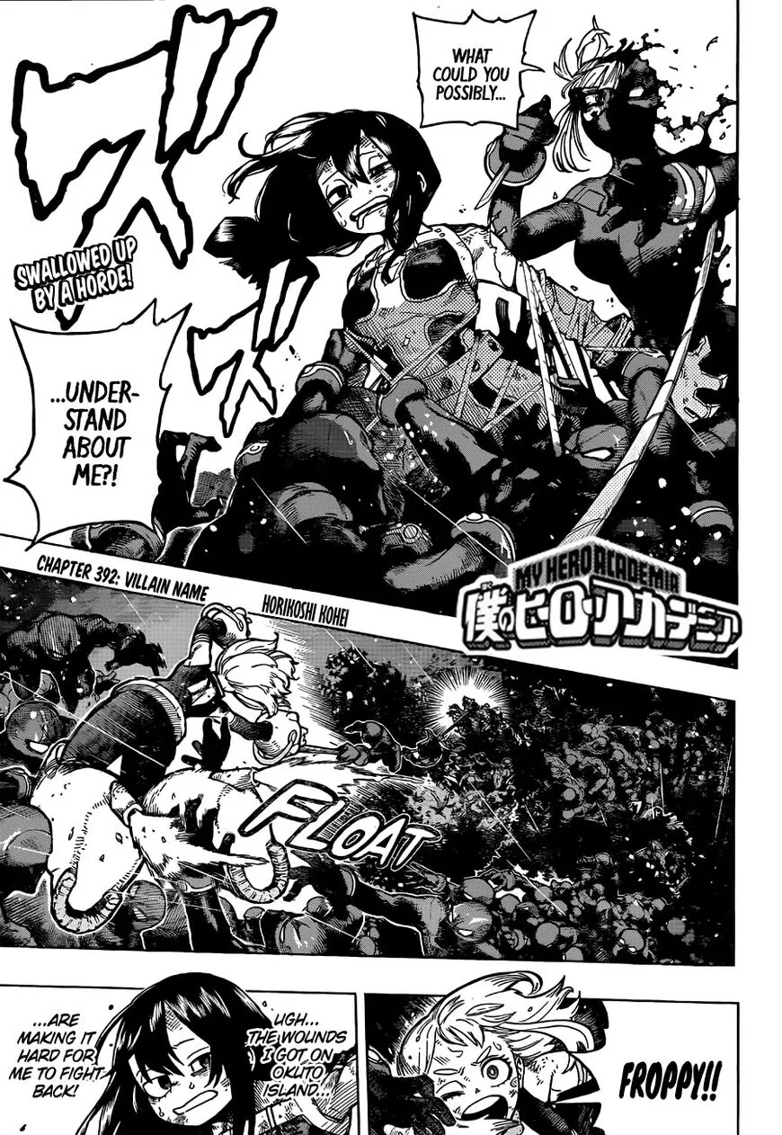 Boku no Hero Academia Manga Chapter 392 – Page 1