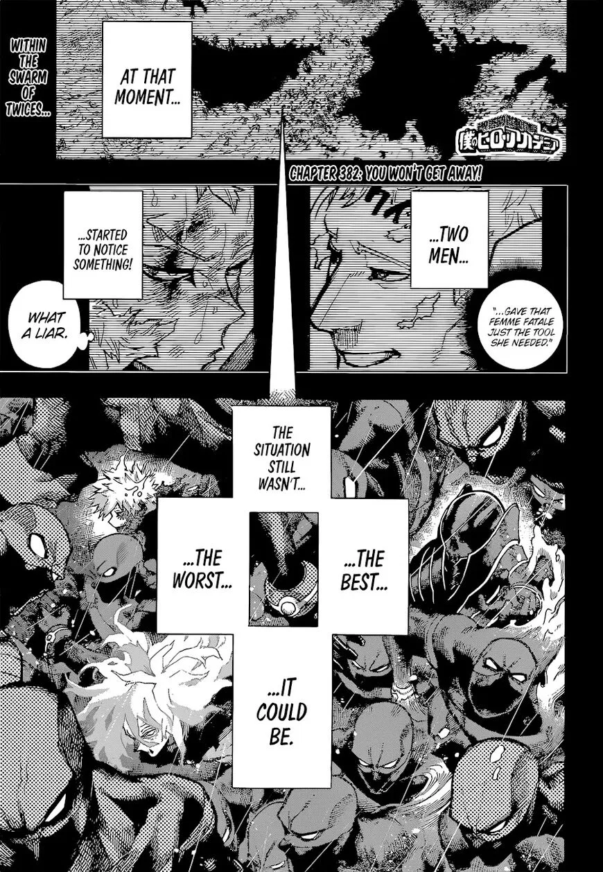 Boku no Hero Academia Manga Chapter 382 – Page 1