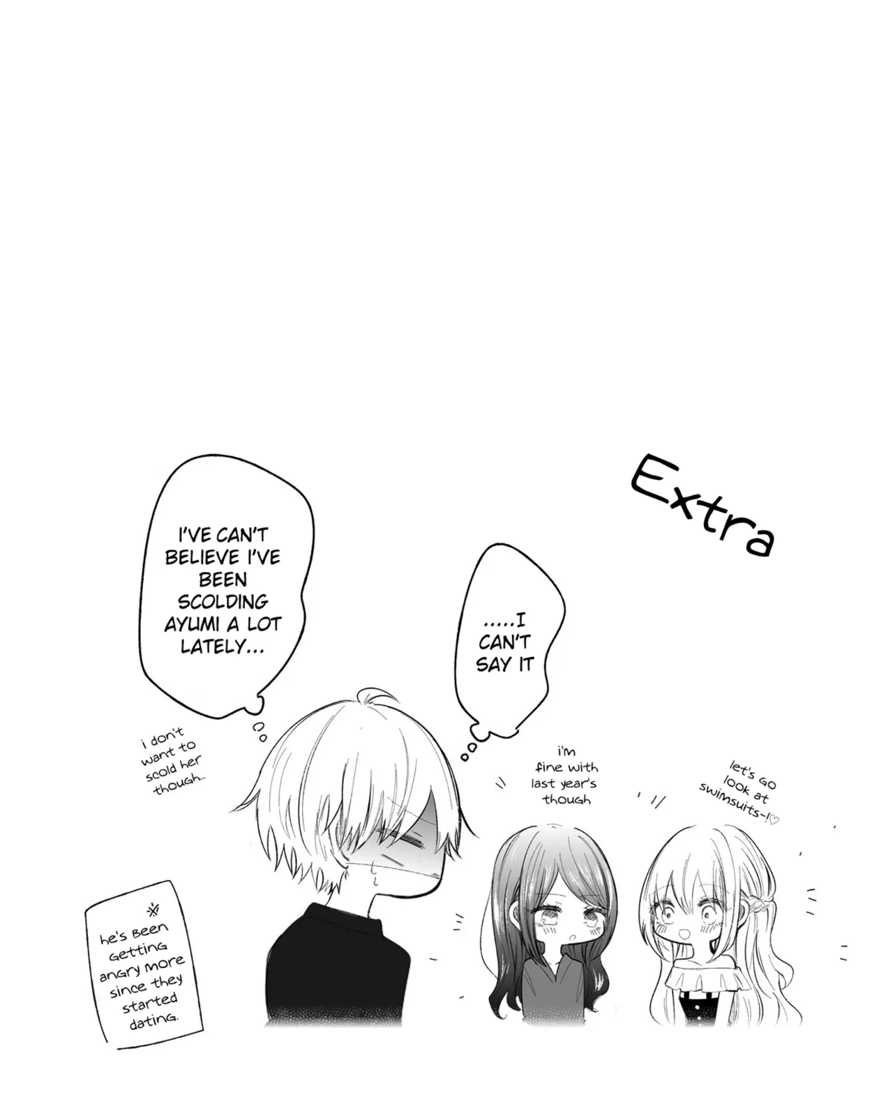 Ichizu de Bitch na Kouhai Chapter 151.5 – Page 1