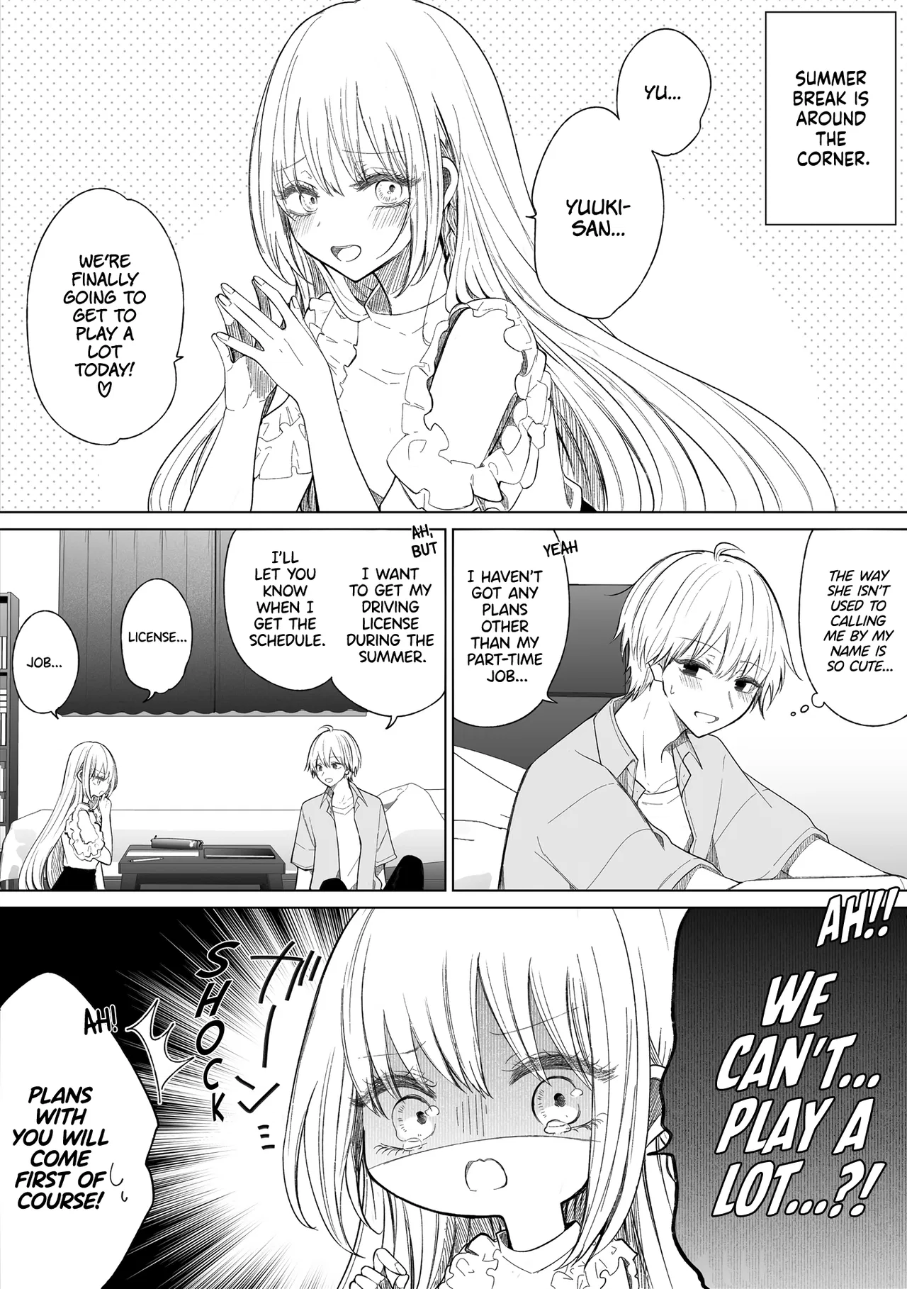 Ichizu de Bitch na Kouhai Chapter 144 – Page 1