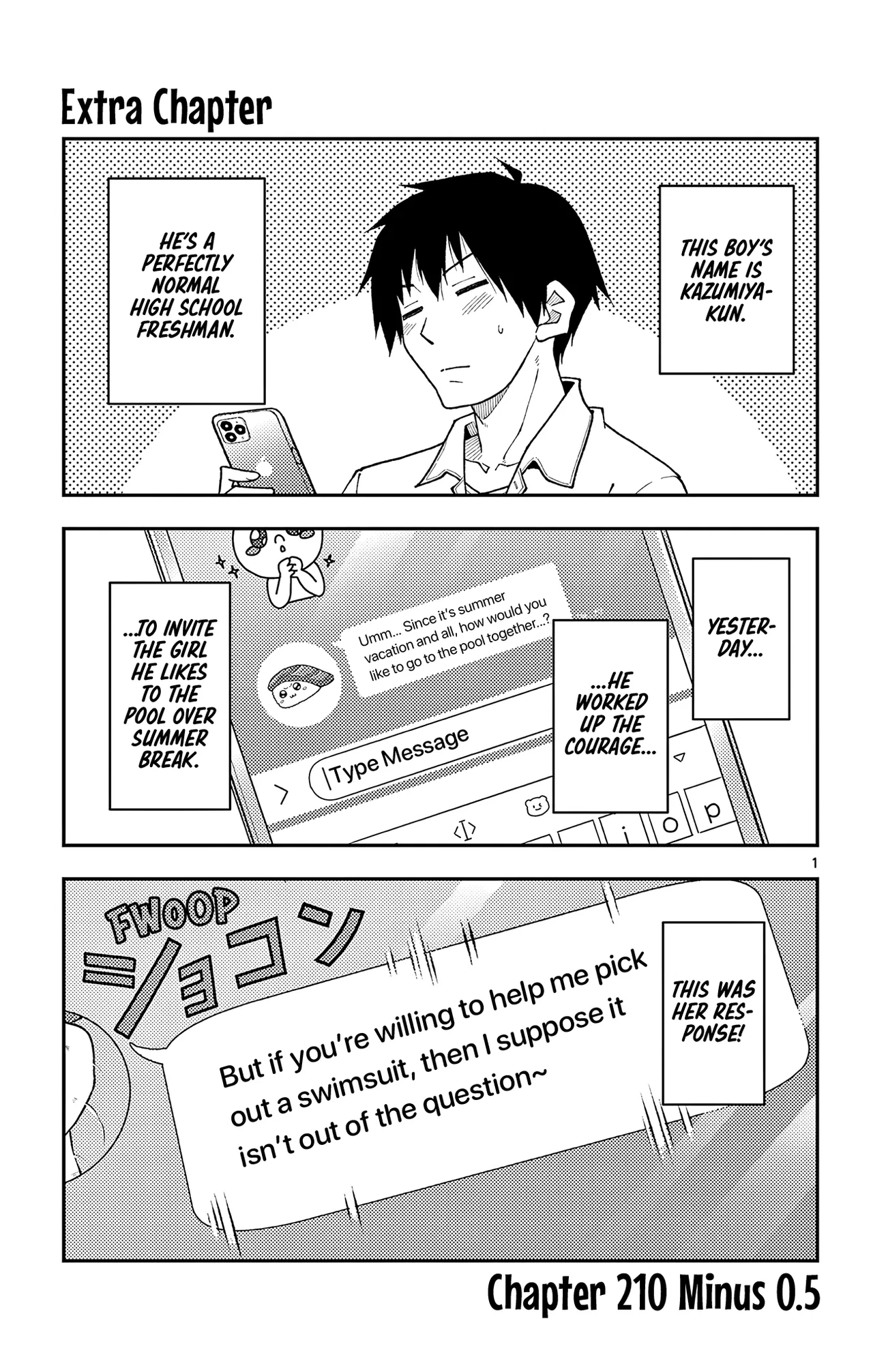 Tonikaku Kawaii Chapter 218.5 – Page 1