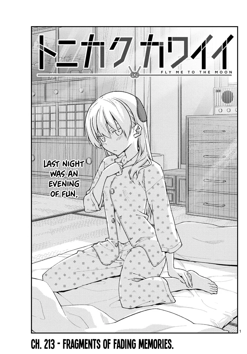 Tonikaku Kawaii Chapter 213 – Page 1