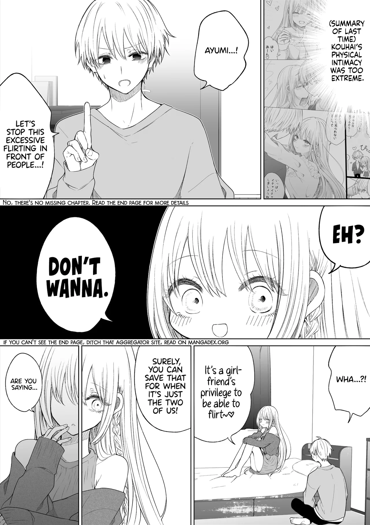 Ichizu de Bitch na Kouhai Chapter 138 – Page 1