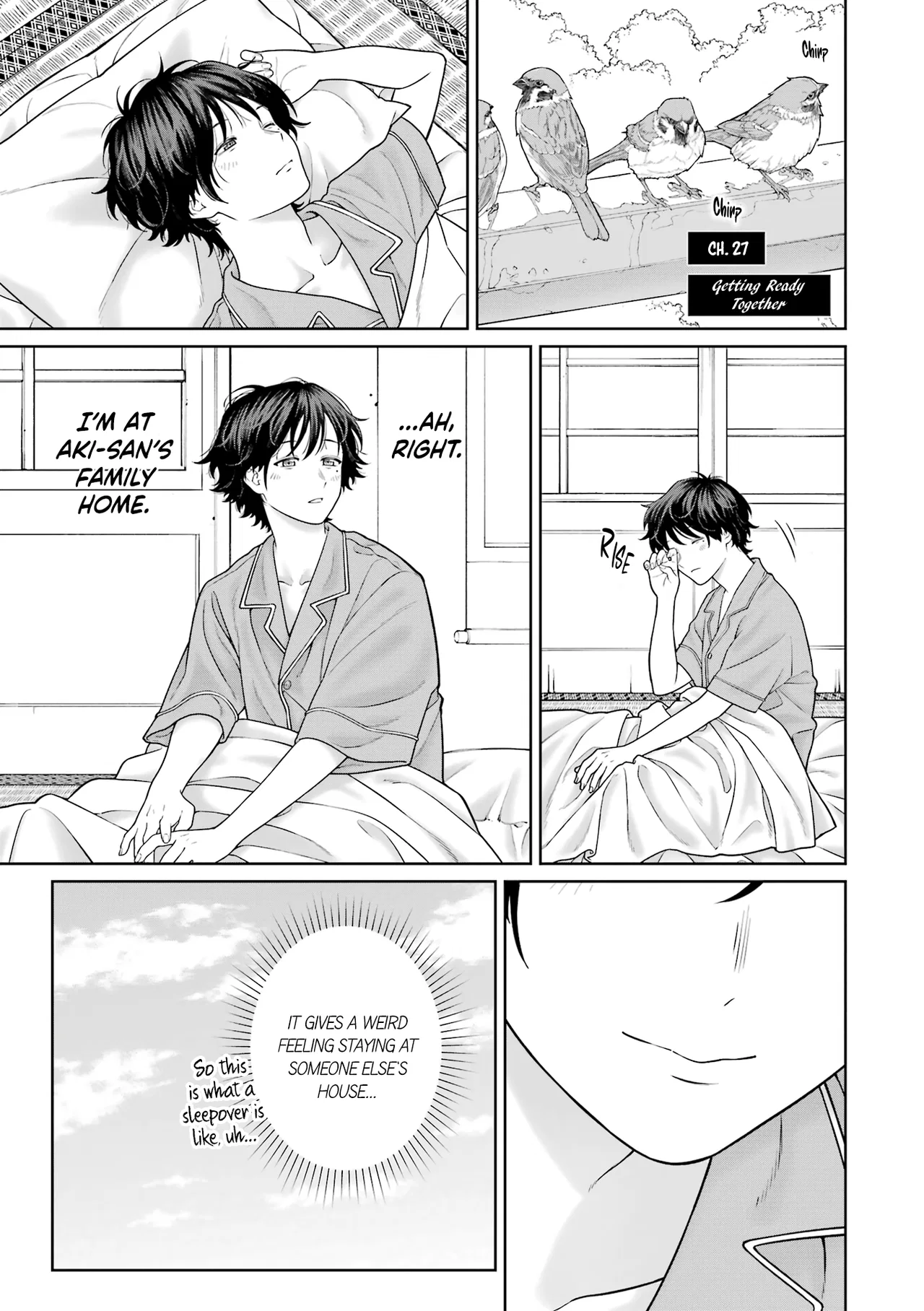 Kaisha to Shiseikatsu: On to Off Chapter 27 – Page 1