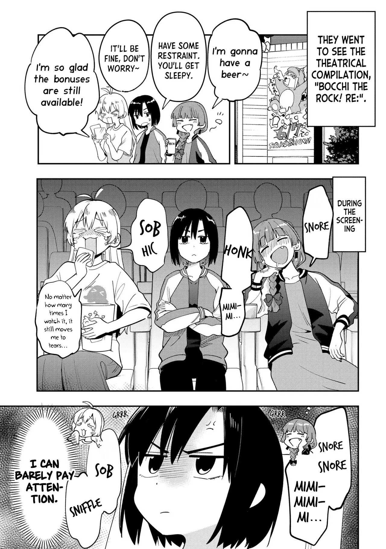 Bocchi the Rock! Gaiden - Hiroi Kikuri no Fukazake Nikki Chapter 23.9 – Page 1