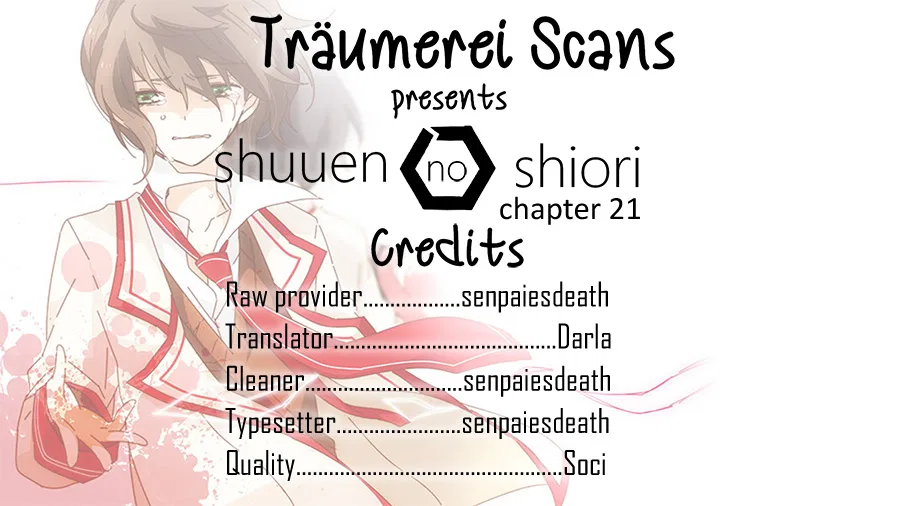 Shuuen no Shiori Chapter 21 – Page 1