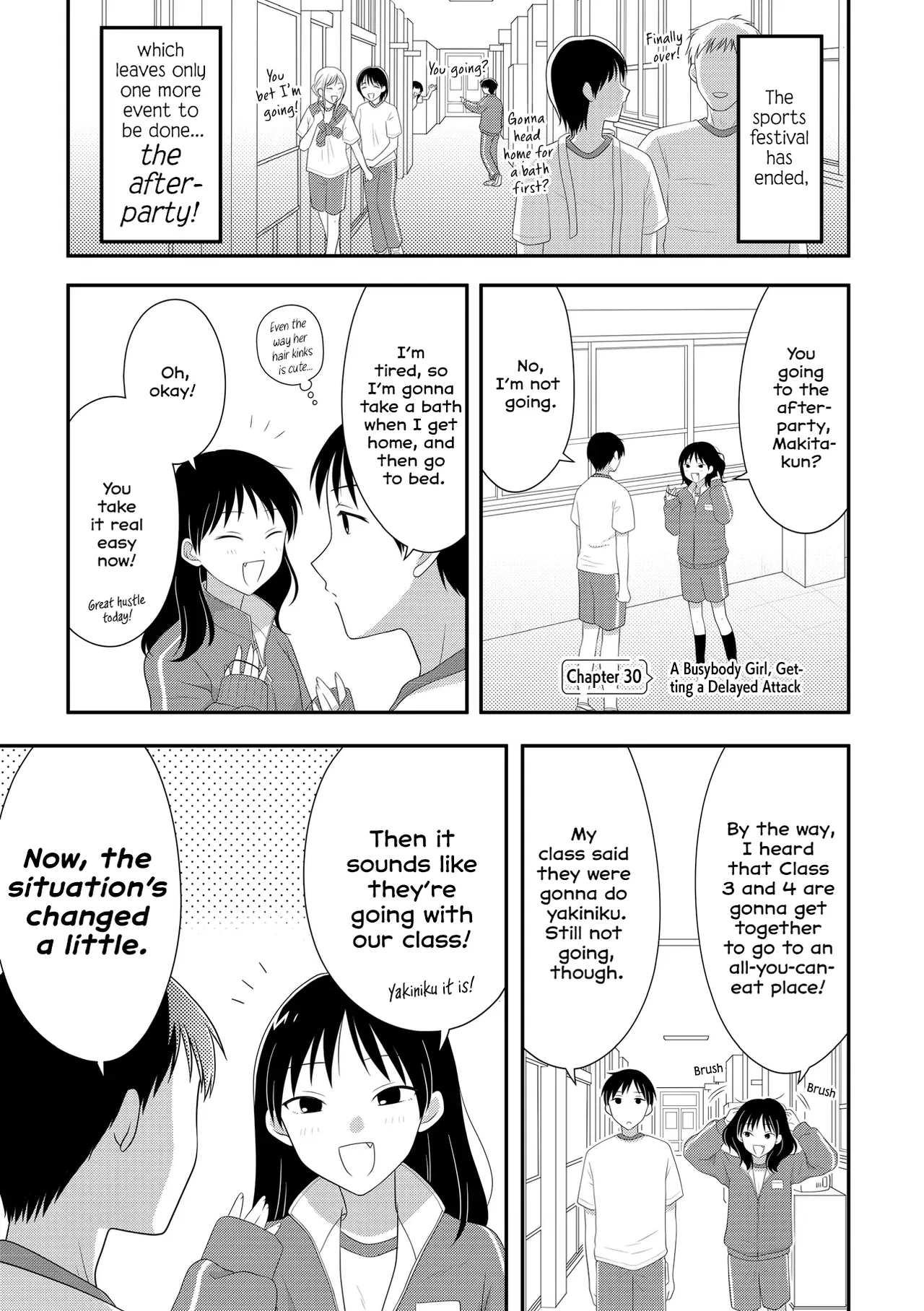 Osekkai Joshi, Koi o Suru Chapter 30 – Page 1