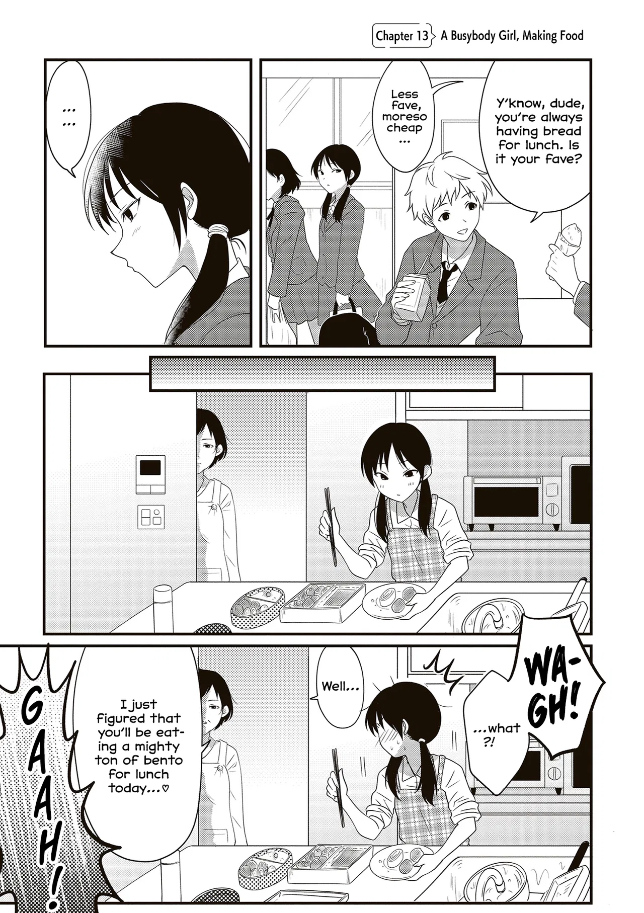 Osekkai Joshi, Koi o Suru Chapter 13 – Page 1