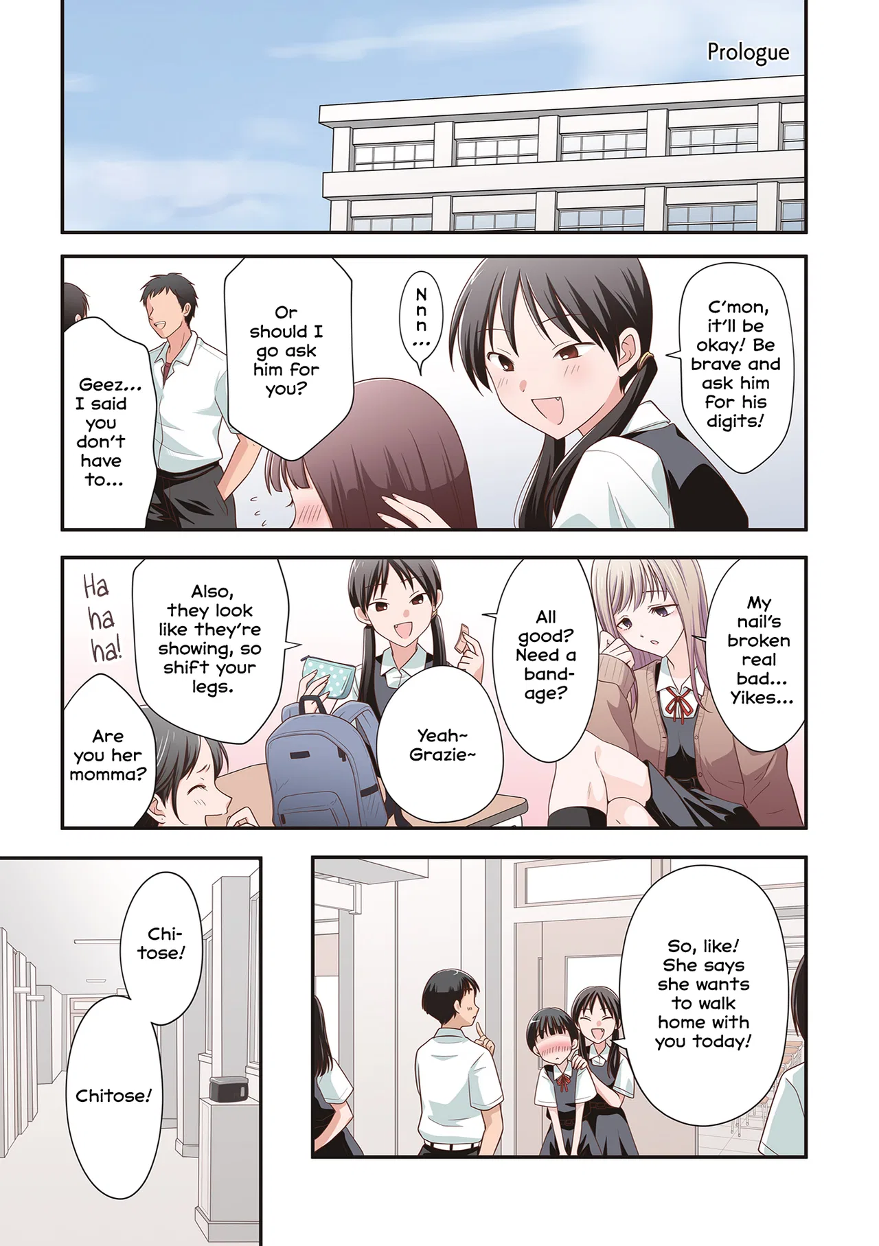 Osekkai Joshi, Koi o Suru Chapter 0 – Page 1
