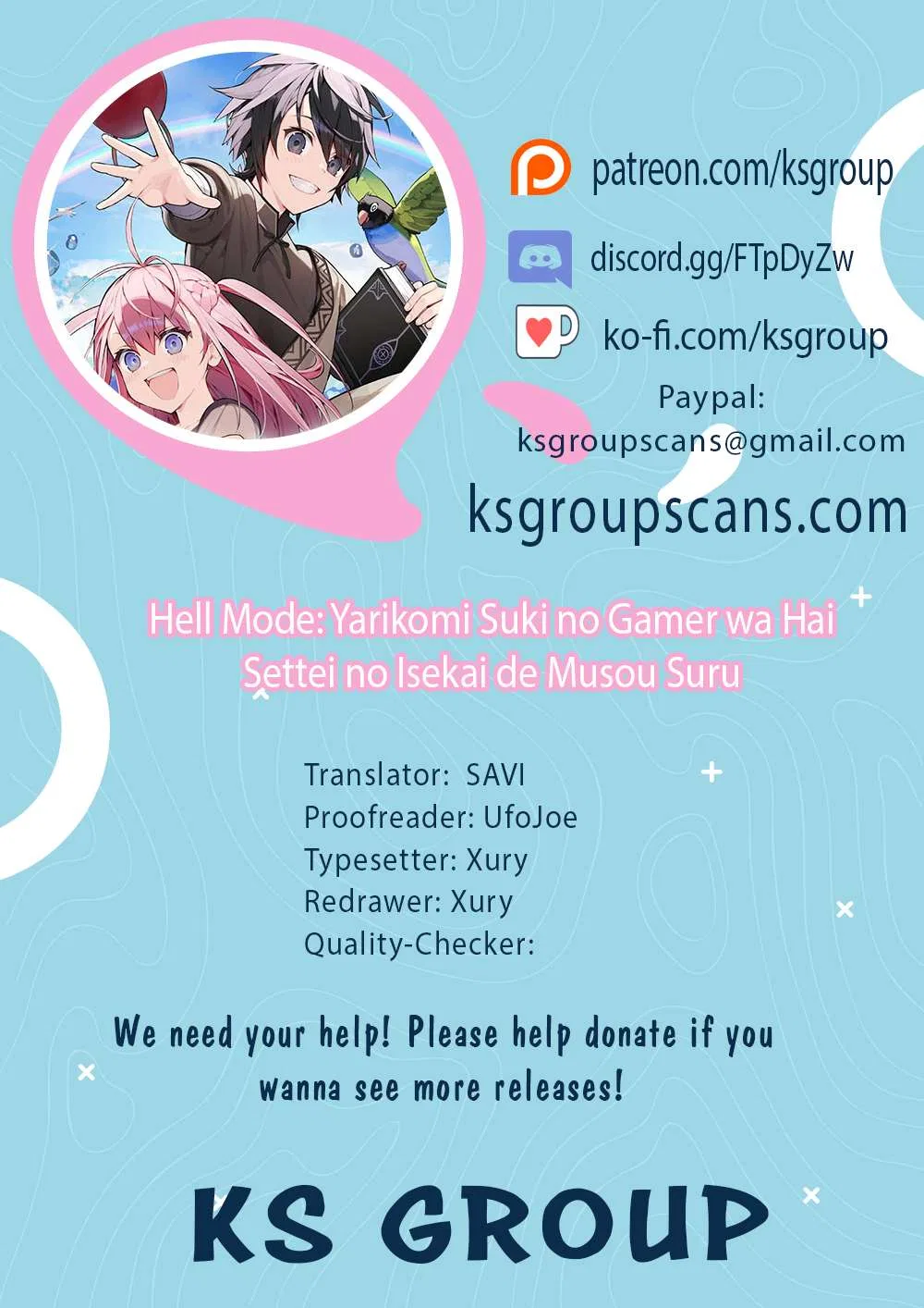 Anime – HELL MODE: The Hardcore Gamer Dominates in Another World with Garbage Balancing Season 2 Chapter 89 – Page 1