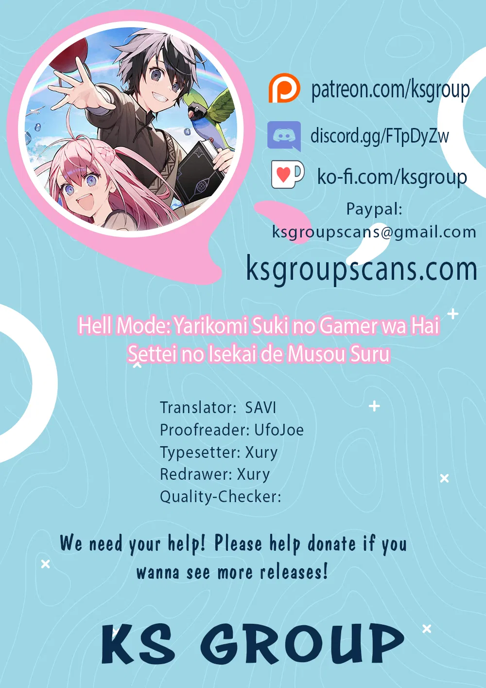 Anime – HELL MODE: The Hardcore Gamer Dominates in Another World with Garbage Balancing Season 2 Chapter 75 – Page 1