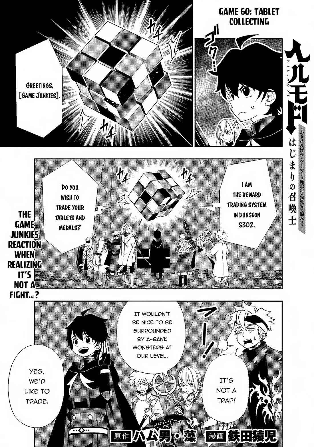 Anime – HELL MODE: The Hardcore Gamer Dominates in Another World with Garbage Balancing Season 2 Chapter 60 – Page 1