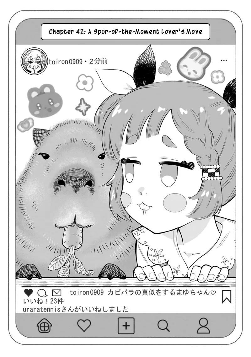 Nee, Mou Isso Tsukiacchau? Osananajimi no Bishoujo ni Tanomarete, Kamofura Kareshi Hajimemashita Chapter 42 – Page 1