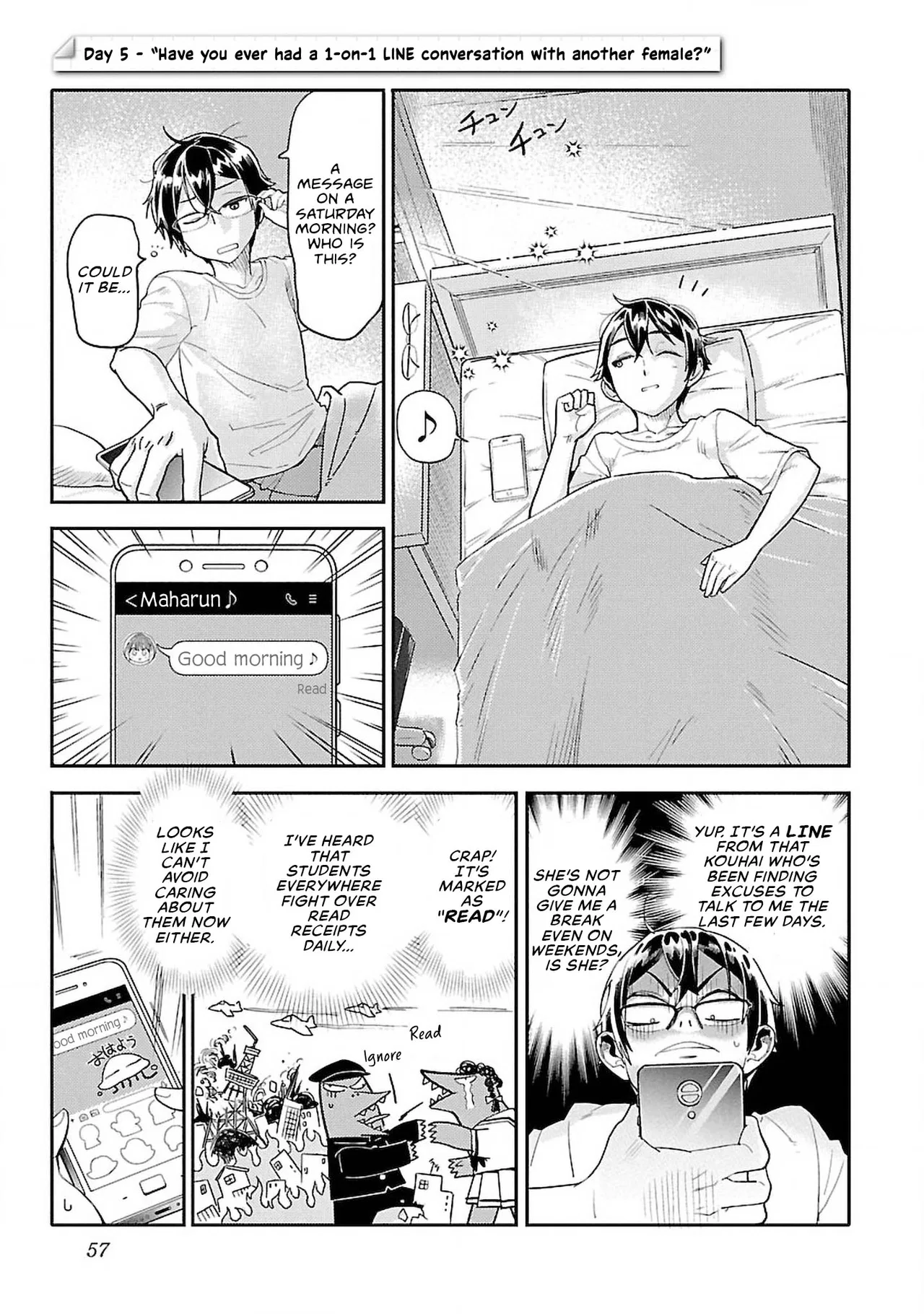 Watashi no Shiranai, Senpai no 100 Ko no Koto Chapter 5 – Page 1