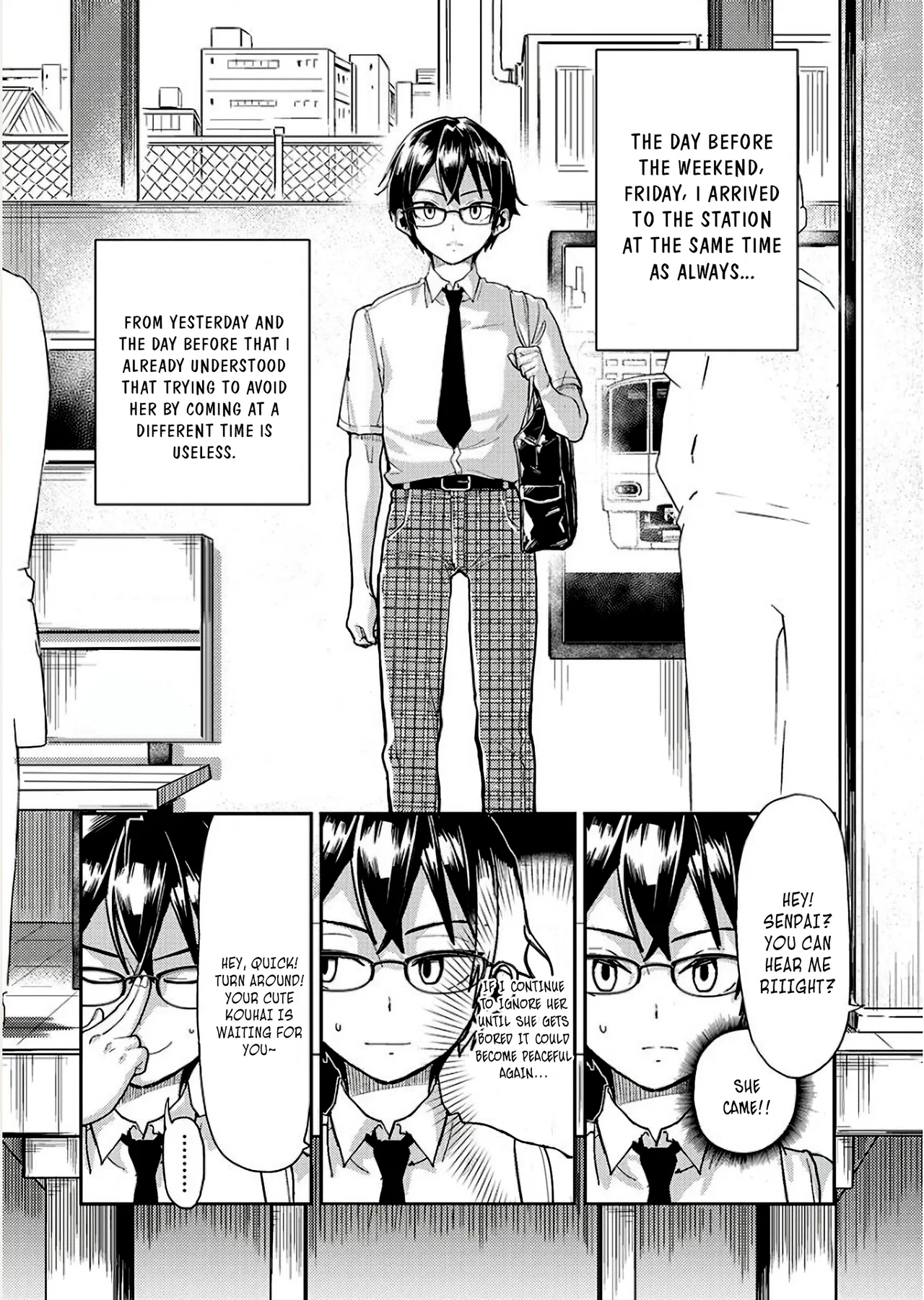 Watashi no Shiranai, Senpai no 100 Ko no Koto Chapter 4 – Page 1