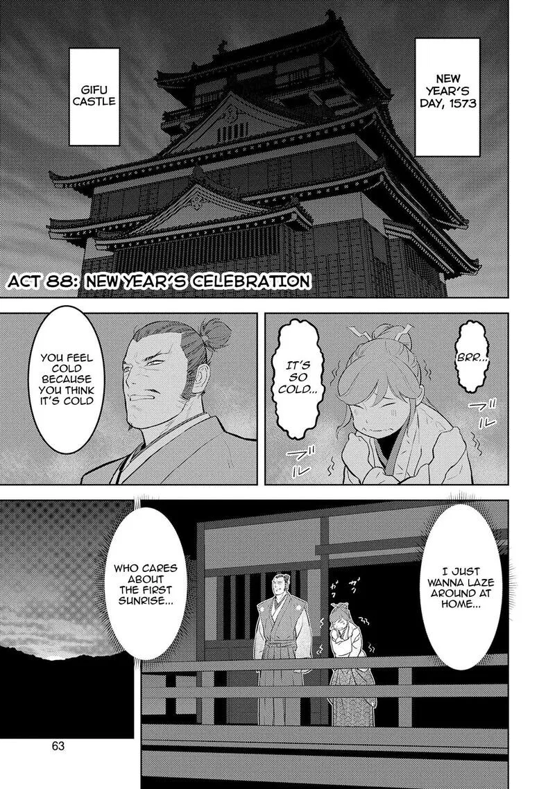 Sengoku Komachi Kuroutan manga Chapter 88 – Page 1